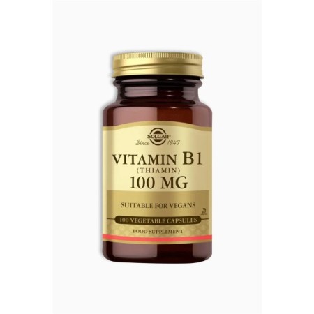 Solgar Vitamin B1 (Thiamin) 100 mg 100 Kapsül