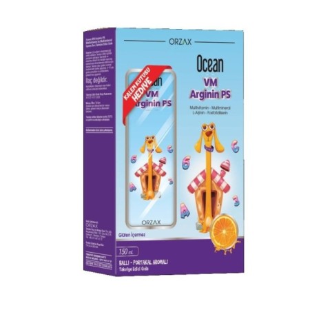 Ocean VM Arginin PS 150 ml Şurup Kalemlik Hediyeli