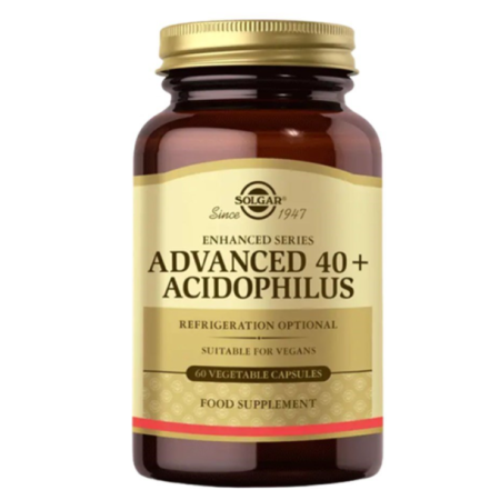 Solgar Advanced 40+ Acidophilus 60 Kapsül