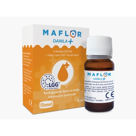 MAMSEL Maflor Damla Plus 8 ml Sıvı Formda Probiyotik