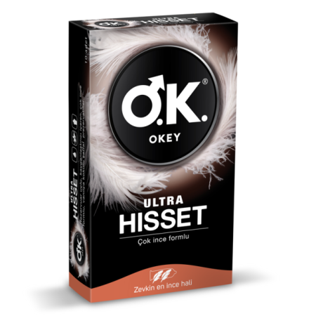 Okey Ultra Hisset Prezervatif 10'Lu