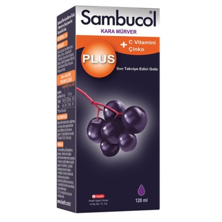 Sambucol Plus+Vitamin C Zinc 120 Ml