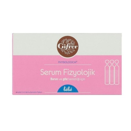 Gifrer Serum Fizyolojik 5 ml 20 Flakon