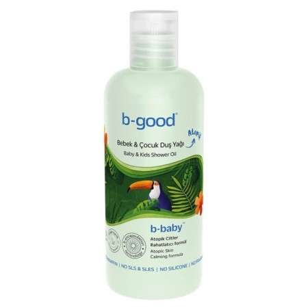 b-good b-baby Bebek ve Çocuk Duş Yağı Atopik Ciltler 500 ml