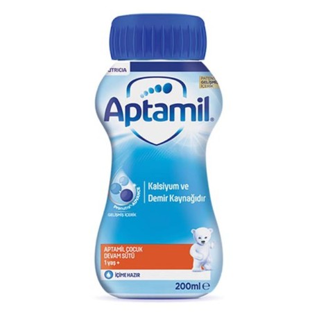 Aptamil Çocuk Devam Sütü İçime Hazır 1 Yaş 200ML