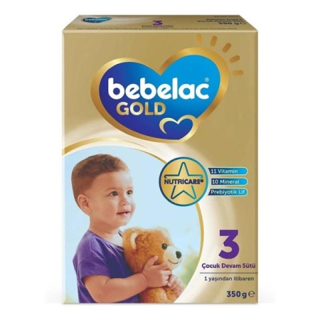 Bebelac Gold 3 Çocuk Devam Sütü, 350gr, 1 Yaş+