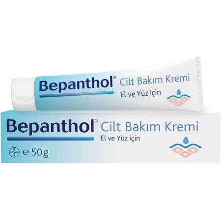Bepanthol El ve Yüz İçin Nemlendirici Cilt Bakım Kremi 50 gr