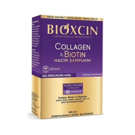 Bioxcin Collagen Biotin 300 ml Hacim Şampuanı
