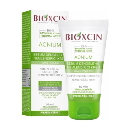 Bioxcin Acnium Dengeleyici Nemlendirci Krem 50ml
