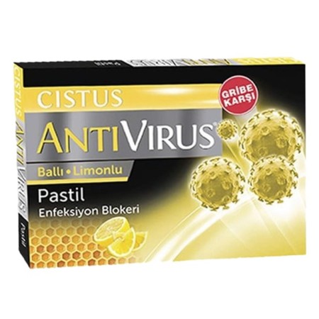 Cıstus Antivirüs Ballı-Limonlu 10 Pastil