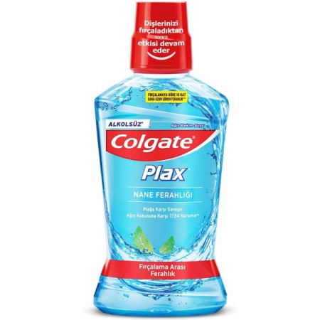 Colgate Plax Alkolsüz Ağız Bakım Suyu Nane-Ferahlığı 500 ml