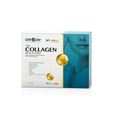 Day2Day Collagen Beauty Fish Vişne Aromalı 30 Saşe