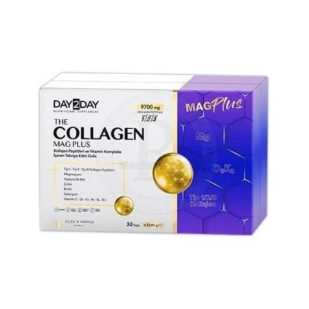 Day2Day The Collagen Mag Plus Takviye Edici Gıda 30 Şase