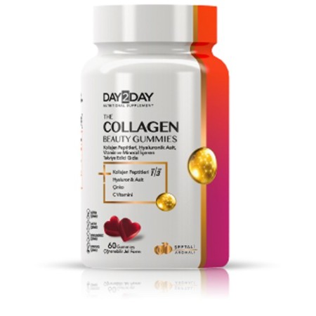 Day2Day The Collagen Beauty Gummies 60 Çiğnenebilir Tablet