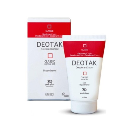 Deotak Classic 35 ml Normal Ciltler Için Klasik & Unisex Pantenol Krem Deodorant