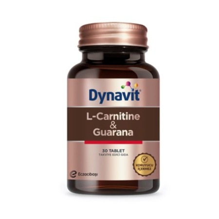 Eczacıbaşı Dynavit L-Carnitine ve Guarana Takviye Edici Gıda 30 Tablet