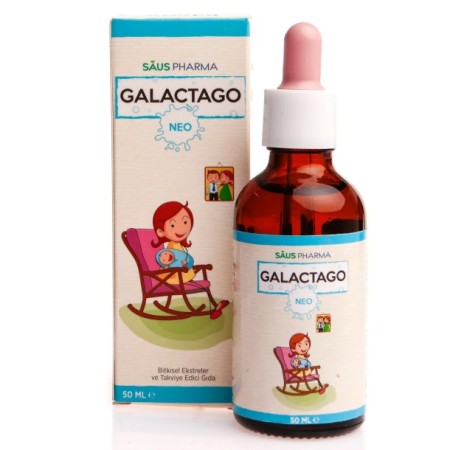 Galactago Neo Emziren Anneler İçin Süt Artırıcı Bitkisel Damla 50ml