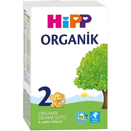 Hipp 2 Organik Devam Sütü 300 gr 6+ Ay