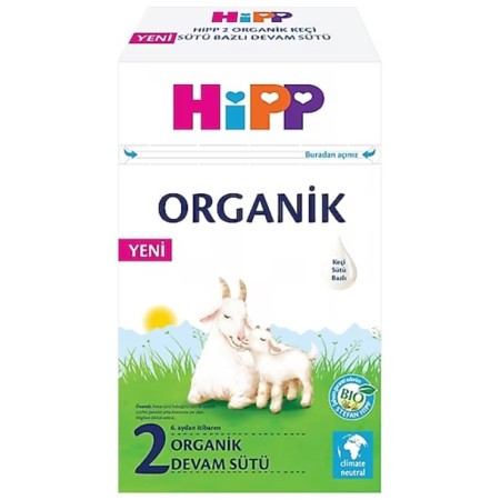 Hipp 2 Organik Keçi Sütü Bazlı Devam Sütü 400 gr
