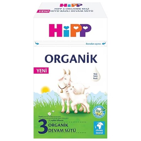 Hipp 3 Organik Keçi Sütü Bazlı Devam Sütü 400 gr