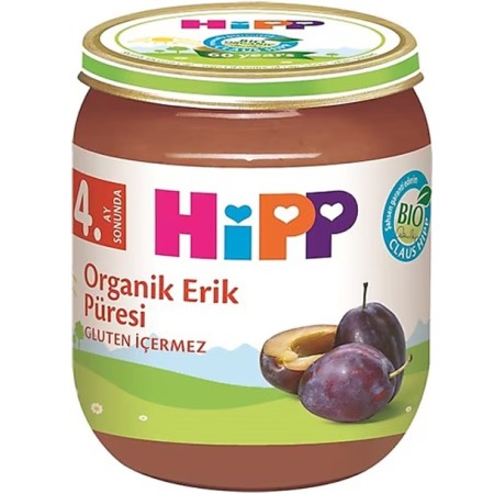 Hipp Organik Erik Püresi 125 gr Kavanoz Maması