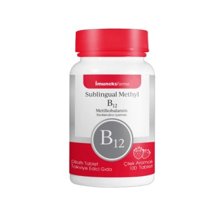 Imuneks Farma Sublingual Methyl B12 100 Tablet
