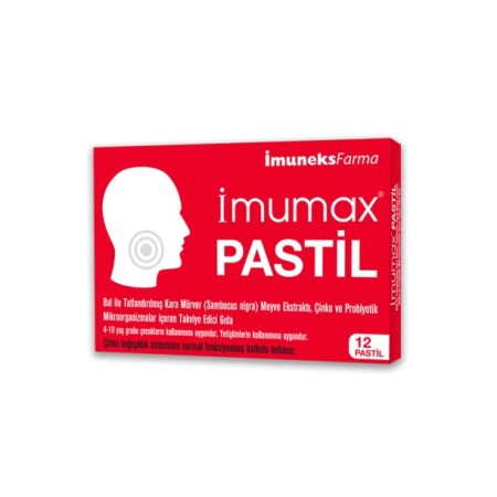 Imuneks Imumax Pastil 12 Adet