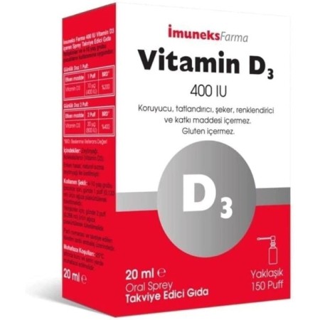 Imuneks Vitamin D3 400 IU 20 ml