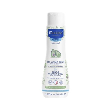 Mustela Gentle Cleansing Gel Yenidoğan Şampuanı 200 ml