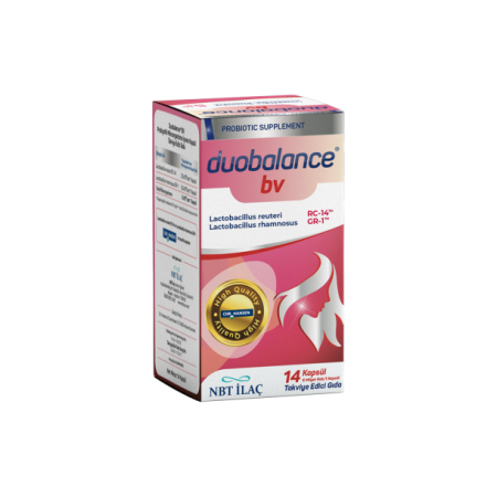 NBT İlaç Duobalance Bv Takviye Edici Gıda 14 Kapsül