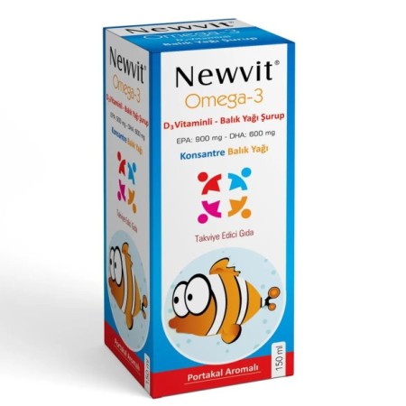 Newvit Omega 3 Şurup 150 ml