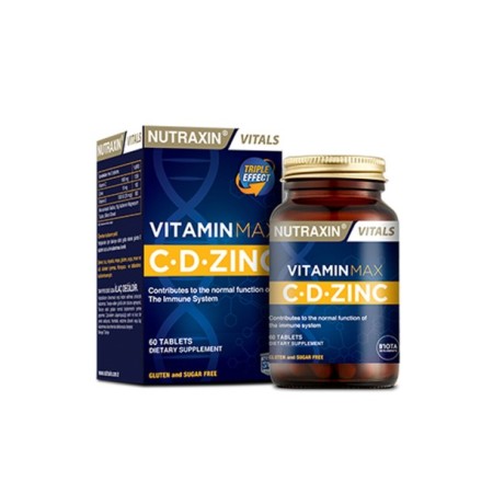 Nutraxin Vitamin Max C.D Çinko 60 Tablet