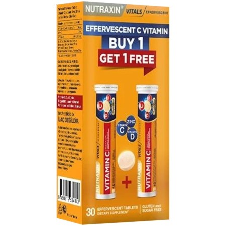Nutraxın Efervesan C Kofre 1+1