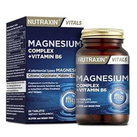 Nutraxin Magnesium Complex Vitamin B6 60 Tablet