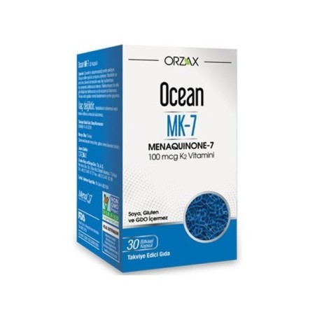 Ocean MK-7 Vitamin K2 100 mcg 30 Kapsül