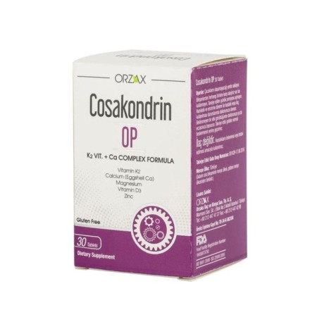 Orzax Cosakondrin-Op 30Tablet