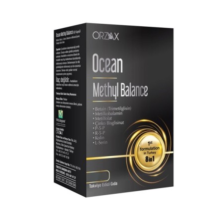Orzax Ocean Methyl Balance Takviye Edici Gıda 30 Kapsül