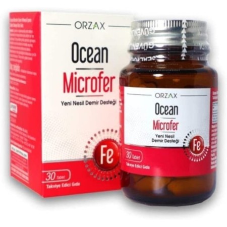 Orzax Ocean Microfer Takviye Edici Gıda 30 Tablet