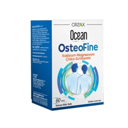 Orzax Ocean OsteoFine Takviye Edici Gıda 60 Tablet