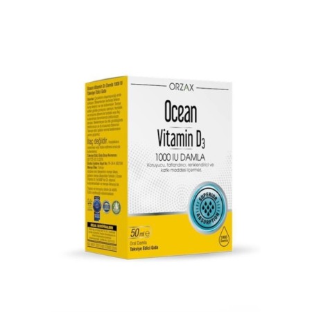 Ocean Vitamin D3 1000 IU 50 ml Damla
