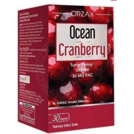 Ocean Cranberry Turna Yemişi Ekstresi 30 Tablet