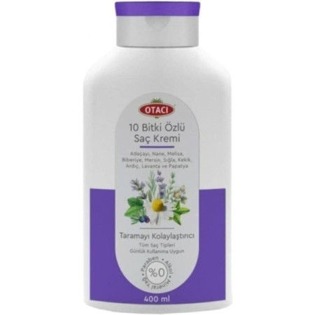 Otacı 10 Bitkili Onarıcı Bitki Özlü Saç Kremi 400ml