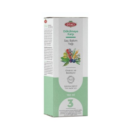 Otacı Dökülmeye Karşı Saç Bakım Yağı 150ml