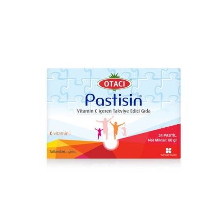 Otacı Pastisin Vitamin C İçeren Takviye Edici Gıda 24 Pastil