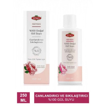 Otacı Gül Kürü Canlandırıcı & Sıkılaştırıcı Gül Suyu 250 ml