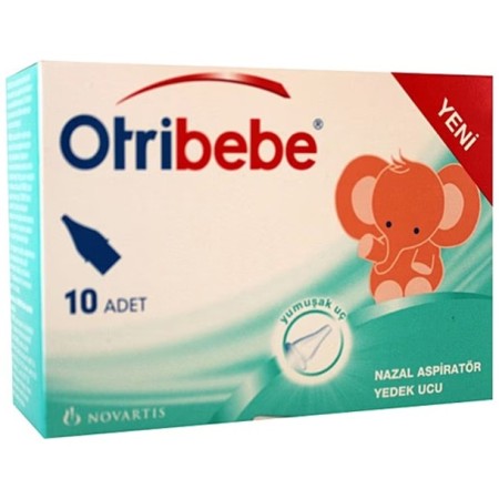 Otribebe Nazal Aspiratör Yedek Ucu 10 Adet
