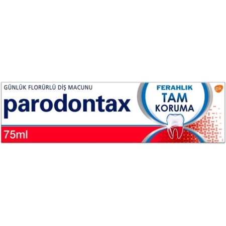 Parodontax Florürlü Diş Macunu Ferahlık Tam Koruma 80 gr