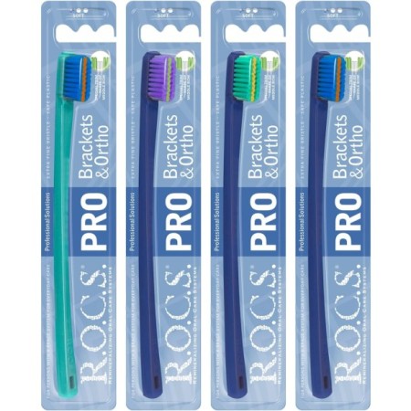ROCS Pro Brackets and Ortho Soft Diş Fırçası