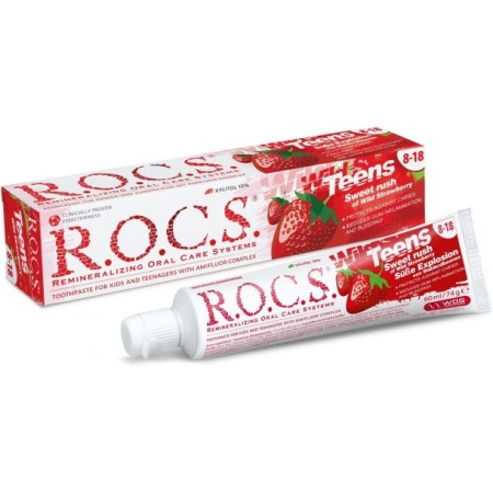ROCS Teens Yaban Çileği Diş Macunu 60ml