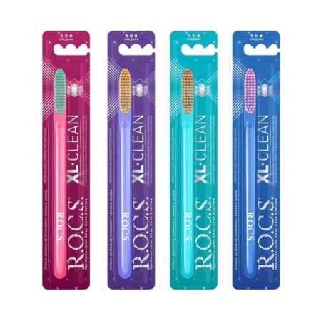 Rocs XL CLEAN Ekstra Temizlik için Diş Fırçası